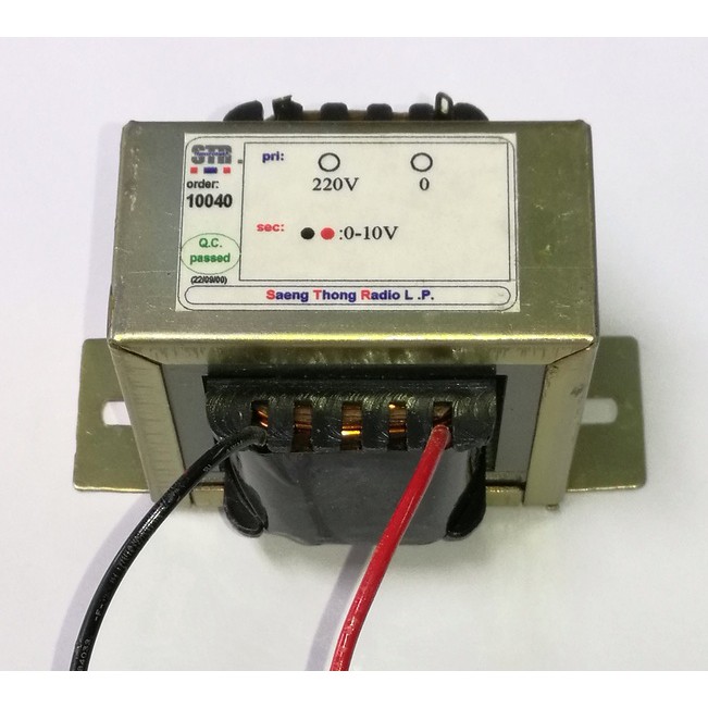 หม้อแปลง-ac220v-ac10v-1a-transformer-แปลง-220vac-เป็น-10vac-1-amp