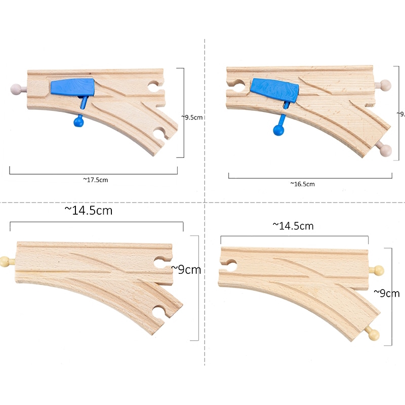 tbkjoys-รางรถไฟไม้-อุปกรณ์-รถไฟรางของเล่น-อุปกรณ์-เข้ากันได้กับ-รถไฟรางของเล่น