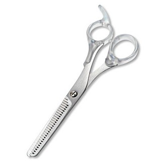 MUJI กรรไกรเล็มผม ใบมีดสเตนเลสสตีล ขนาด 15.5 เซนติเมตร / MUJI Hair Comb Scissors - Stainless Steel Blade - 15.5 CM.