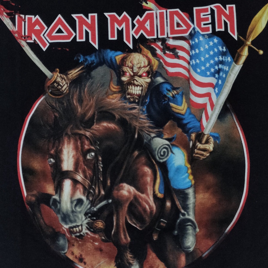 t-shirt-เสื้อยืดอินเทรนด์-cod-เสื้อวง-iron-maiden-ลิขสิทธิ์แท้-ปี-2012-s-5xl