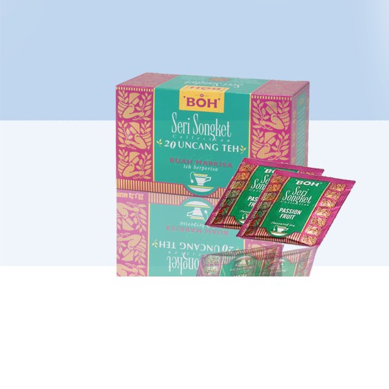 ชาBOH ชารสเสาวรส Seri Songket Passion Fruit Tea (1 x 20 ซอง x 2 กรัม ...