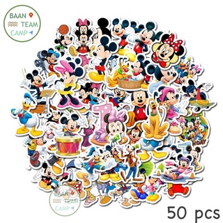 สติ๊กเกอร์ Mickey Mouse 177 มิกกี้ เมาส์ 50 ชิ้น มิกกี้เมาส์ มิค กี้ เม้า มินนี่ สติ้กเกอร์ ดิสนีย์ MickeyMouse ตุ๊กตา