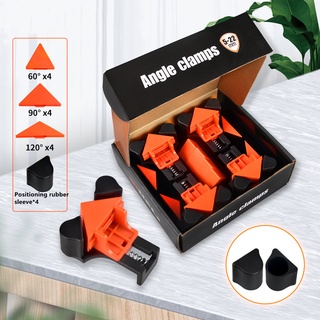 60/90/120 Degree Right Angle Clamp Corner Mate Woodworking Hand Fixing Clips Picture Frame Corner Clip Positioning Tools