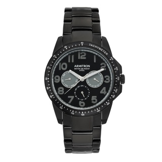 ARMITRON AR20/5390BKTI (W19) นาฬิกาข้อมือผู้ชาย สายสเเตนเลส สีดำ