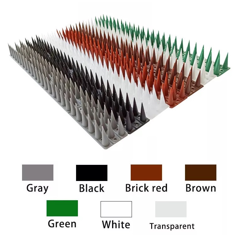 หนามกันนก-หนามไล่นก-กันนกพิราบ-กันนกเกาะ-พลาสติกหนาแข๊งแรง-พับได้-ตัดได้-ทนแดดทนฝน