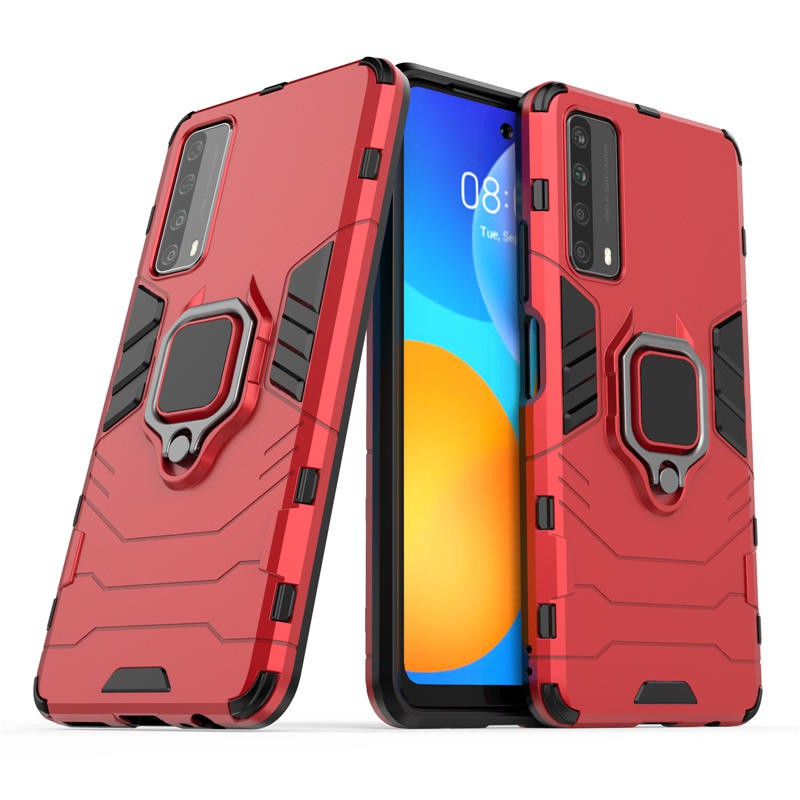 เคส-huawei-y7a-ฮาร์ดเคสกันกระแทกเคสโทรศัพท์-hybrid-armor-shockproof-ring-case-huawei-y7a-2020-huaweiy7a-cover-stand