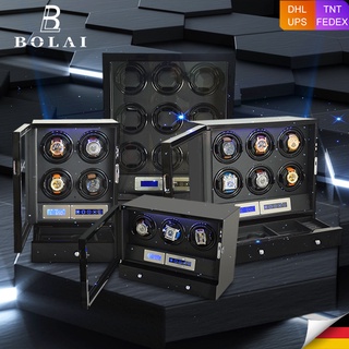 Watch Winder ที่ม้วนเก็บนาฬิกาข้อมืออัตโนมัติ พร้อมกล่องลิ้นชัก เสียงเงียบ สไตล์ญี่ปุ่น อุปกรณ์เสริม