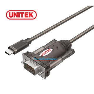 สินค้า UNITEK New USB-C to Serial RS232 Adapter Converter y-1105k