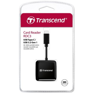ภาพขนาดย่อของภาพหน้าปกสินค้าTranscend (TS-RDC3) USB-C Card Reader 3.2 Gen1 for SDHC/SDXC & MicroSDHC/MicroSDXC UHS-I จากร้าน zoomcamera_official_store บน Shopee ภาพที่ 3