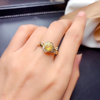 #แหวนเงิน #แหวนเงินแท้ #แหวนซิทรีน #ซิทรีนแท้ #Citrine Ring #semi precious stones