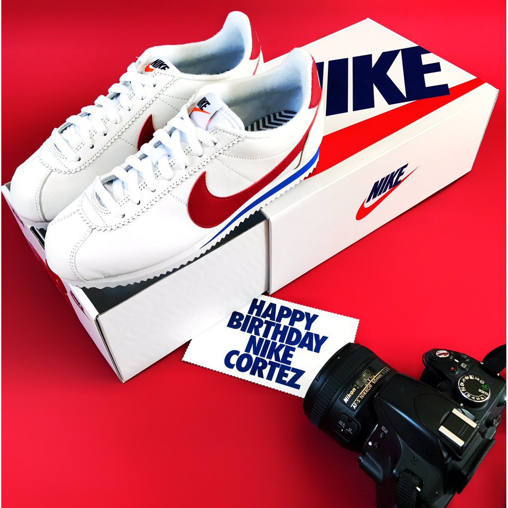 Nike Cortez Happy Birthday Edition Freebox Shopee Thailand