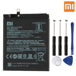 แบตเตอรี Xiao mi BM3F แบตเตอรี่สำหรับ Xiao mi 8 mi 8 M8 โปร่งใสสำรวจ Edition BM3F ของแท้เปลี่ยนแบตเตอรี่ 3000mAh