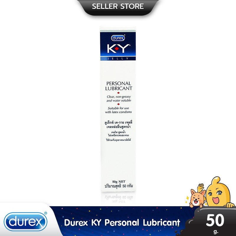 ภาพหน้าปกสินค้าDurex KY Personal Lubricant เจลหล่อลื่น สูตรน้ำ ลื่นแบบธรรมชาติ บรรจุ 1 หลอด (ขนาด 50 g.) จากร้าน playcondom บน Shopee