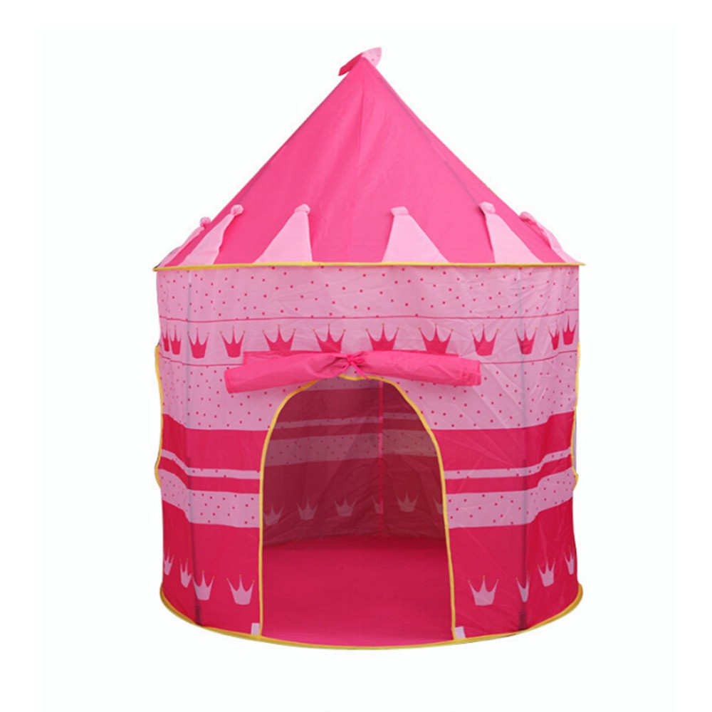 เล่นเต็นท์พับแบบพกพา-tipi-prince-เต็นท์พับเด็กเด็ก-cubby-play-house-ของขวัญเด็กของเล่นกลางแจ้งเต็นท์ปราสาท