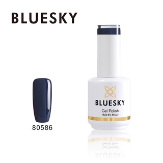 สีเจล Bluesky gel polish 80586 สีน้ำเงิน