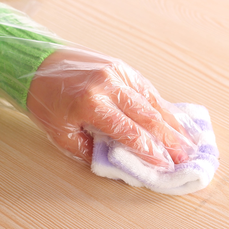 ถุงมือพลาสติกแบบใช้แล้วทิ้ง-100-ชิ้น-ชุด
