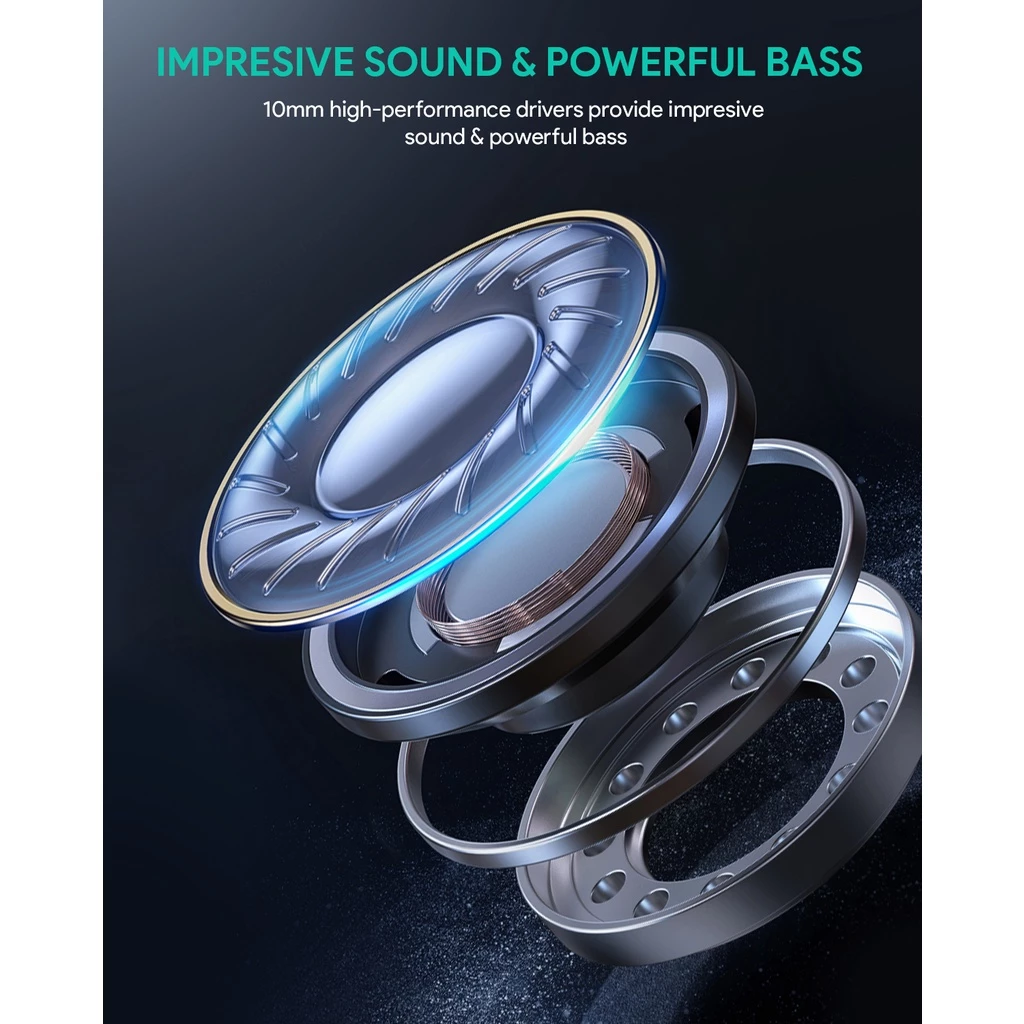 AUKEY EP-N8 หูฟังบลูทูธ Sport True Wireless Earbuds Bluetooth 5.1 Active Noise Cancelling & Transparency Mode รุ่น EP-N8 https://wayoza.com