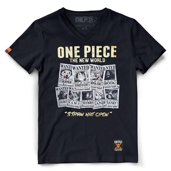 เสื้อยืดวันพีช-one-piece-op-389-bk-wanted