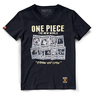 เสื้อยืดวันพีช One Piece OP-389-BK Wanted