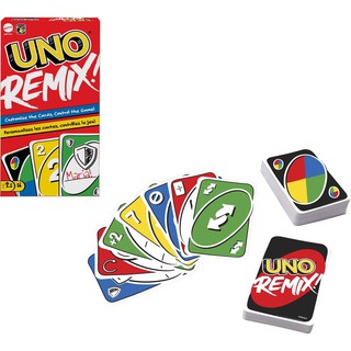 UNO Remix เกมจับคู่การ์ดที่ปรับแต่งได้สำหรับเด็กอายุ 7 ปีขึ้นไป รุ่น GXD71