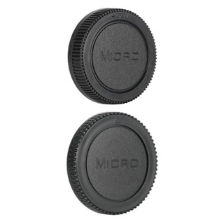 ภาพขนาดย่อของสินค้าMicro 4/3 Rear Lens Cap ฝาปิดท้ายเลนส์ + Body Cap ฝาปิดบอดี้ Olympus Panasonic M4/3