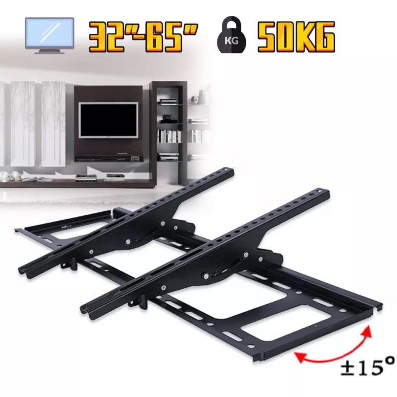ขาเเขวนทีวี-ขาตั้งทีวี-ขาแขวนทีวีแบบติดผนัง-เหมาะสำหรับทีวี32-65นิ้ว