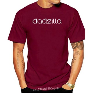 [100% Cotton] เสื้อยืด พิมพ์ลาย Dadzilla Dad Daddy Best Dad Ever Fathers Day สไตล์คลาสสิก CDncnd46OOklfj27