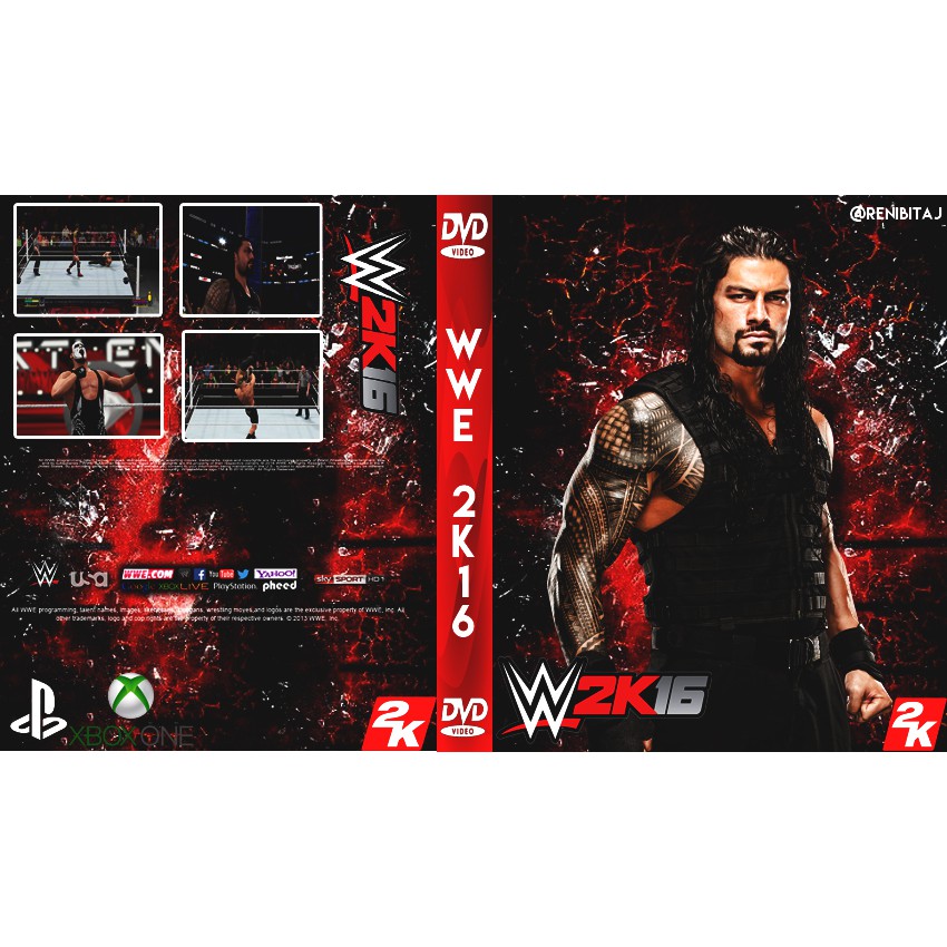 แผ่นเกมส์-ps2-ร้านเปิดใหม่พิเศษสุดๆ-wwe-2k16-jpgd