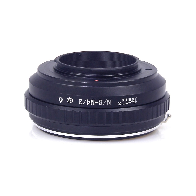 ภาพสินค้าNikon(G)-M4/3 Lens Mount Adapter ปรับรูรับแสงได้ Nikon Lens to Olympus Panasonic M4/3 Camera จากร้าน fotostuff บน Shopee ภาพที่ 1