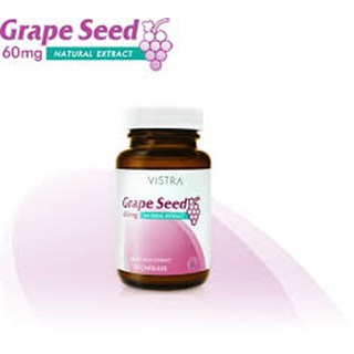 ภาพขนาดย่อของภาพหน้าปกสินค้าVistra Grape Seed 60mg จากร้าน nint_p บน Shopee ภาพที่ 2