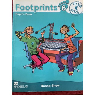 Footprints Pupil’s book 6 มือ 2 ป6