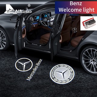 Car Door Welcome Light for Mercedes-Benz A C E Class W211 W204 W205 W176 GLC CLA C200LGhost Shadow Light Projection Lamp