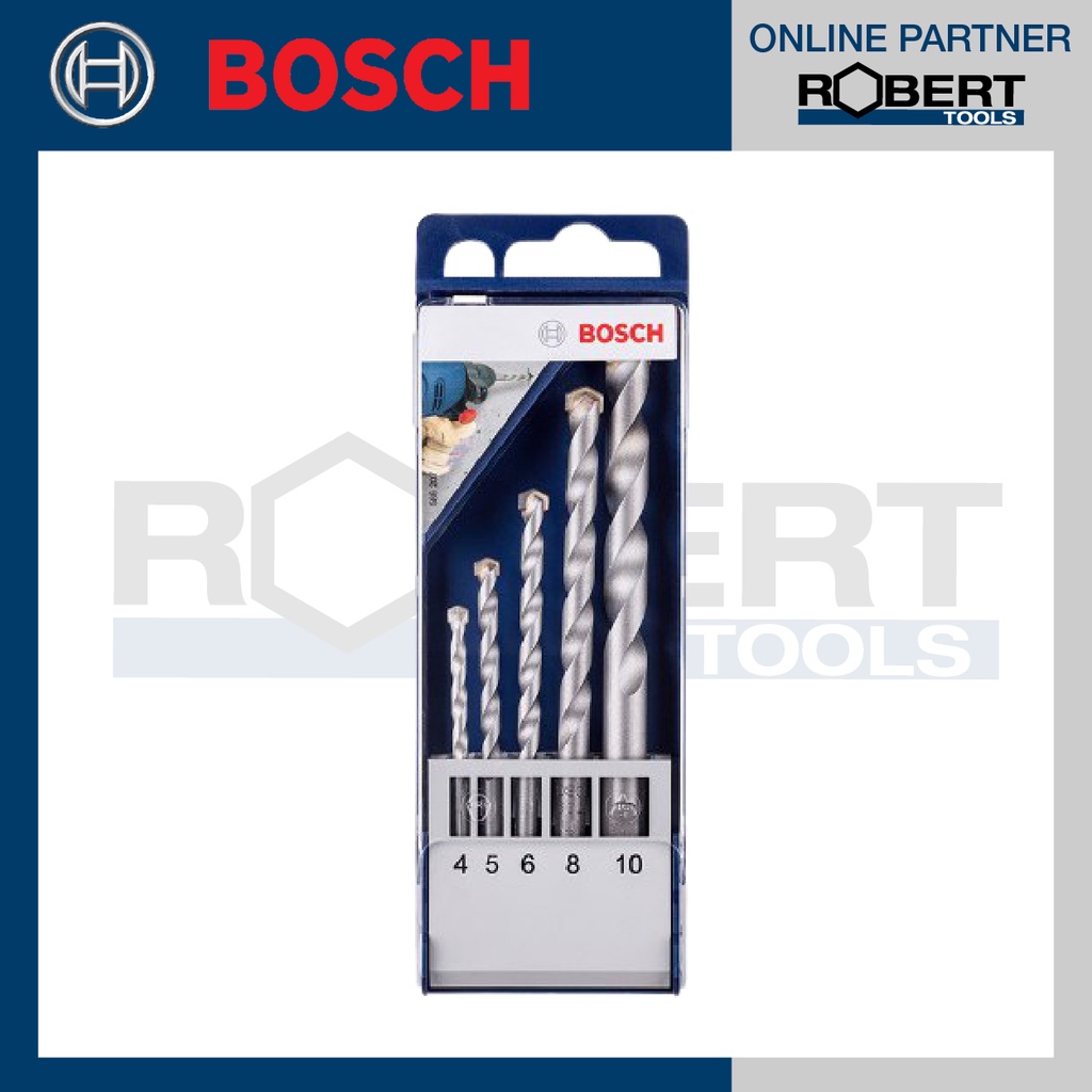 bosch-รุ่น-2608578781-ดอกเจาะปูน-ก้านกลม-cyl-2-blue-box-set-4-5-6-8-10-แพ็ค-5-ชิ้น