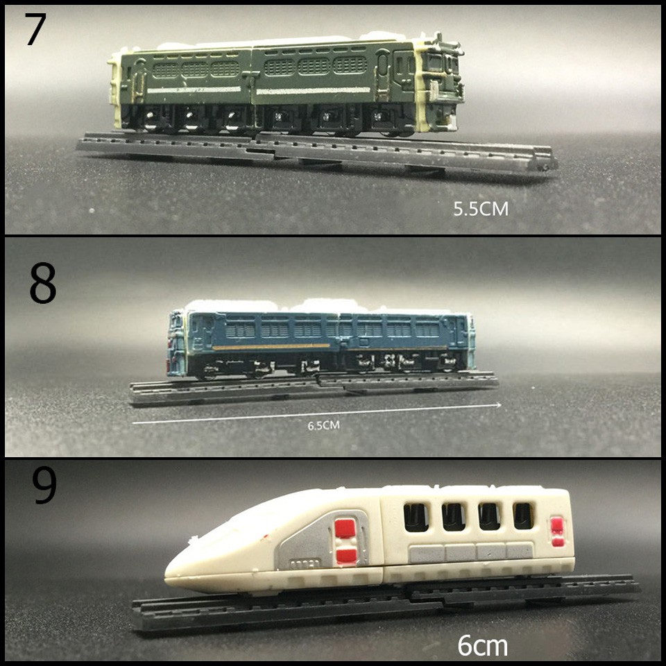 โมเดล-รถไฟขนาดเล็ก-4d-โมเดลหัวรถจักรไอน้ำ-รถไฟโบราณ