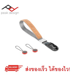 ราคาและรีวิวPeak Design Cuff Wrist Strap สายคล้องมือ Cuff โฉมใหม่ จาก Peak Design (สีเทาอ่อน)