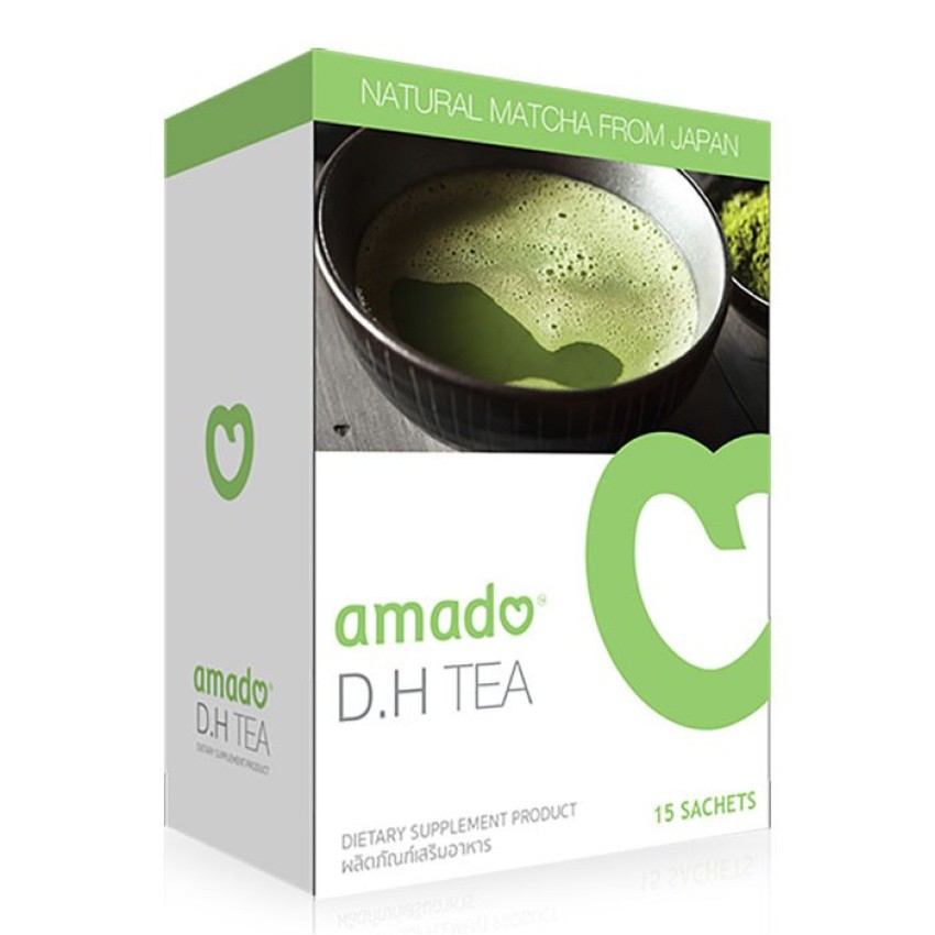 amado-d-h-tea-15ซอง-ช่วยลดและควบคุมระดับน้ำตาลในเส้นเลือดเสริมสร้างภูมิต้านทาน