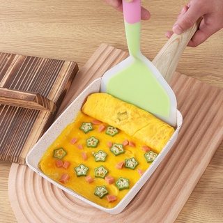 ♞Frying Pan Tamagoyaki Omelette White Medical Stone Non-Stick Fry Egg Pan Pancake Kitchen Pot Maker Breakfast Pot Mini C