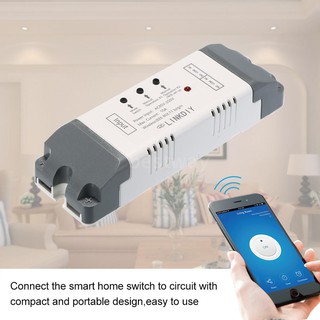 eWeLink Smart Wifi Switch Universal Module 2CH AC85-250V Wireless Switch Timer Phone APP Remote Control Compatible with