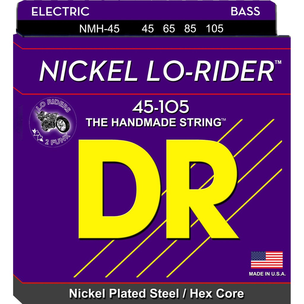 สายเบส-dr-lo-rider-nickel-for-bass-guitar