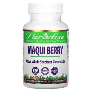 ภาพหน้าปกสินค้าParadise Herbs Maqui Berry 60 Veggie Caps ที่เกี่ยวข้อง