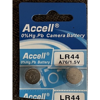 ถ่านกระดุม ACCELL LR44 ตัดแบ่งขาย ของแท้ (0% Hg ไม่มีสารปรอท | Shopee ...