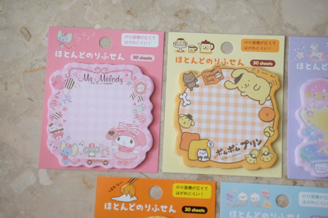 มาแล้วจร้า-sanrio-post-it-diecut