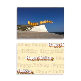 Happy holiday postcard , Before weekend
