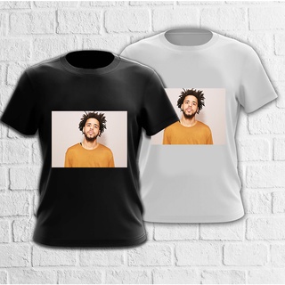 Mashoo เสื้อยืดลําลอง แขนสั้น พิมพ์ลายกราฟฟิค J.Cole star ขนาดใหญ่ สไตล์ฮิปฮอป สําหรับผู้ชาย และผู้หญิง