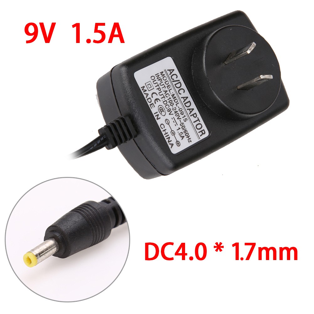 ภาพหน้าปกสินค้าอะแดปเตอร์ AC to DC 9V 1.5 A Switching Power Charger Adapter 4.0 x 1.7 มม.