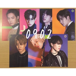 [พร้อมส่ง/ใกล้หมดแล้ว] GOT7 - โปสการ์ด Arrival Monograph มาร์ค เจบี แจ็คสัน จินยอง ยองแจ แบมแบม ยูคยอม ของใหม่ไม่มีตำหนิ