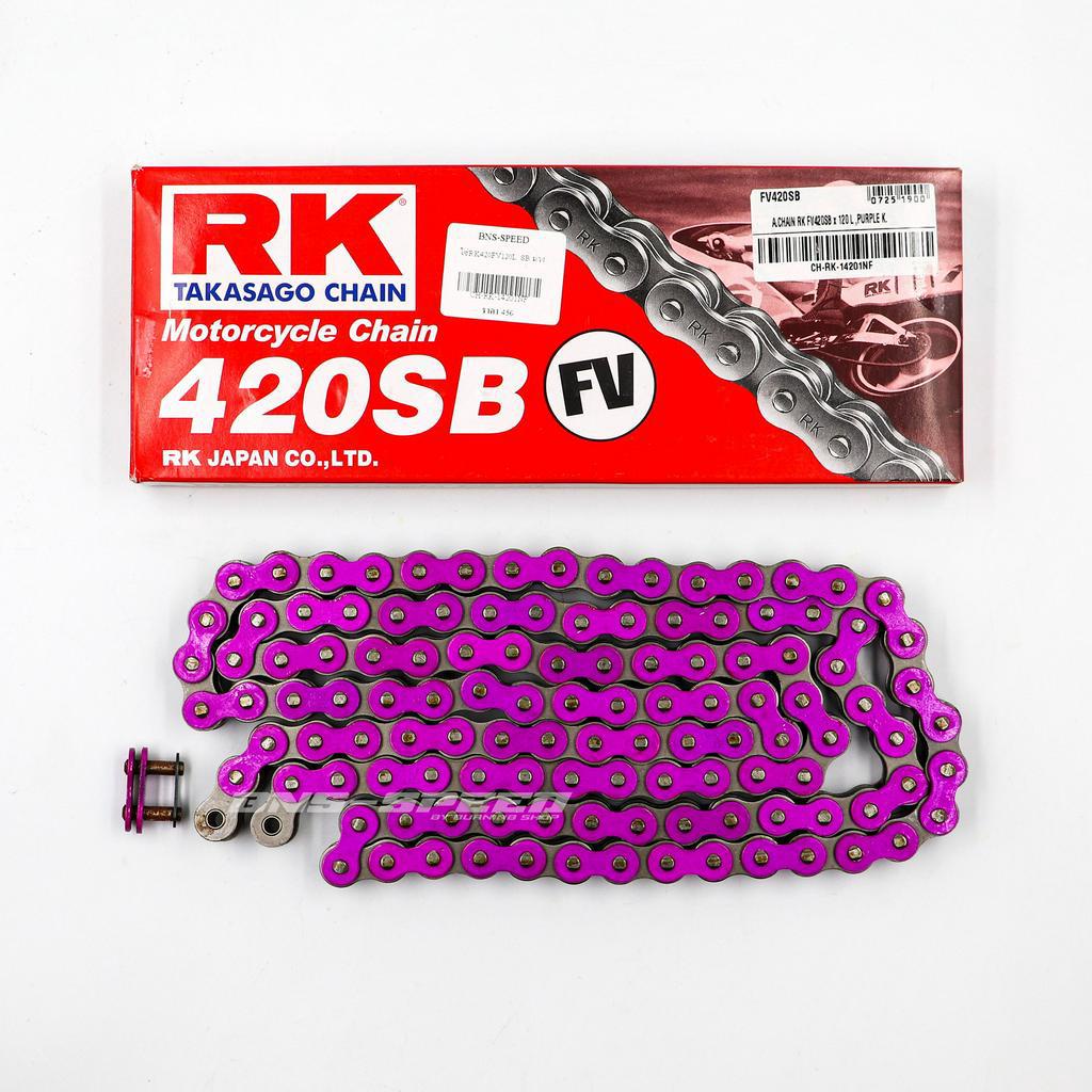 โซ่ RK Chain 420SB 120L แท้ Made in Japan | Shopee Thailand