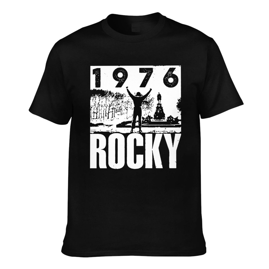 เสื้อยืด-พิมพ์ลายกราฟิก-rocky-balboa-in-1976-ดีไซน์ใหม่