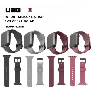 สินค้า UAG (U) Dot Silicone Strap For Applewatch Series 6/5/4/3/2/1/SE/7Size 42/44/45mm, 38/40/41mm