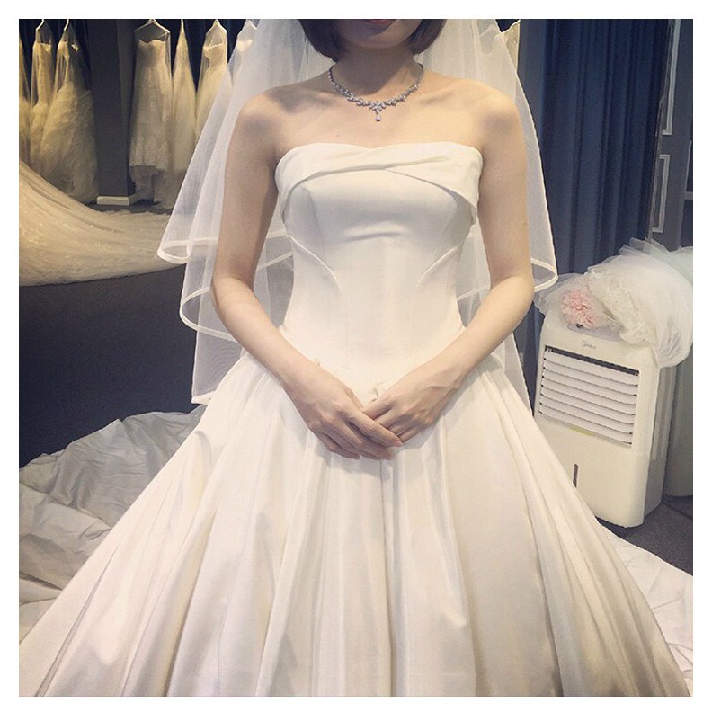 pre-order-cywd-013-wedding-dress-ชุดเจ้าสาว-ชุดแต่งงาน-ชุดแต่งงานมินิมอล